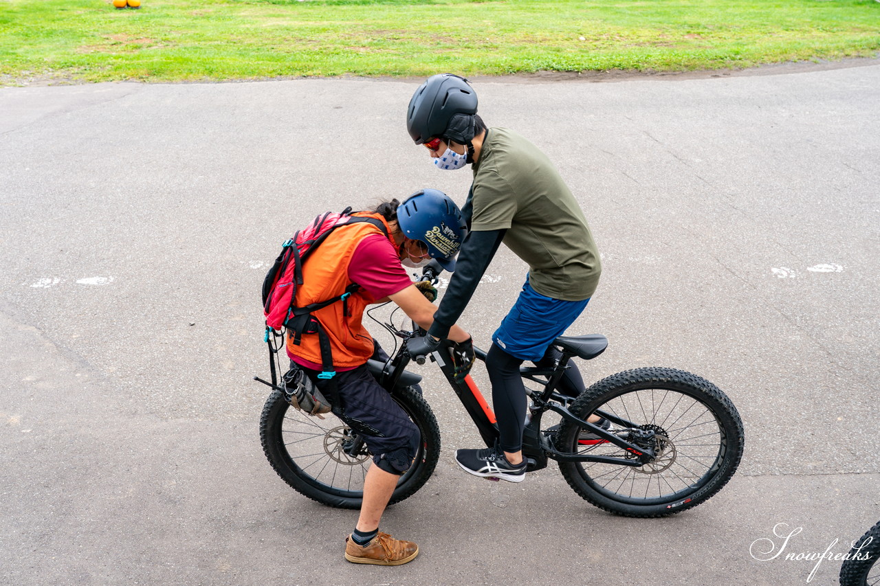 ニセコマウンテンリゾート グラン・ヒラフ　電動アシスト付きMTB『Turbo Levo』でフロートレイルにチャレンジ！